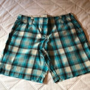 New York & Co Plaid Shorts